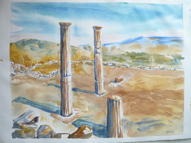 Pergamon lower hillside
